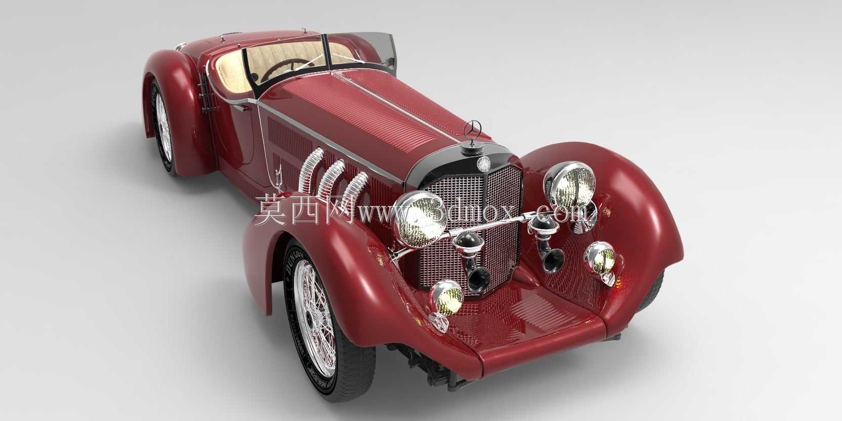 梅赛德斯-奔驰SS跑车1930(电影院4D)
