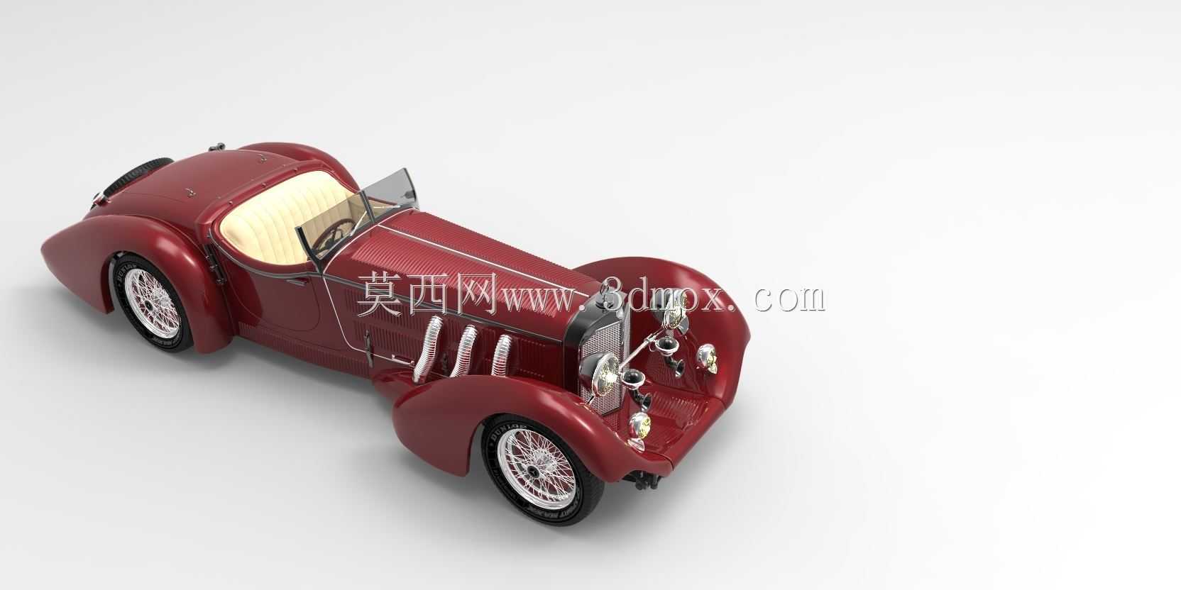 梅赛德斯-奔驰SS跑车1930(电影院4D)