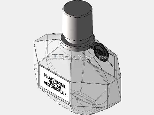 花弹花蜜香水瓶