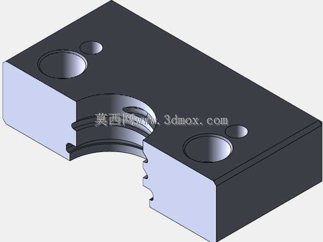 50mm x 25.4mm镶块的车床夹具