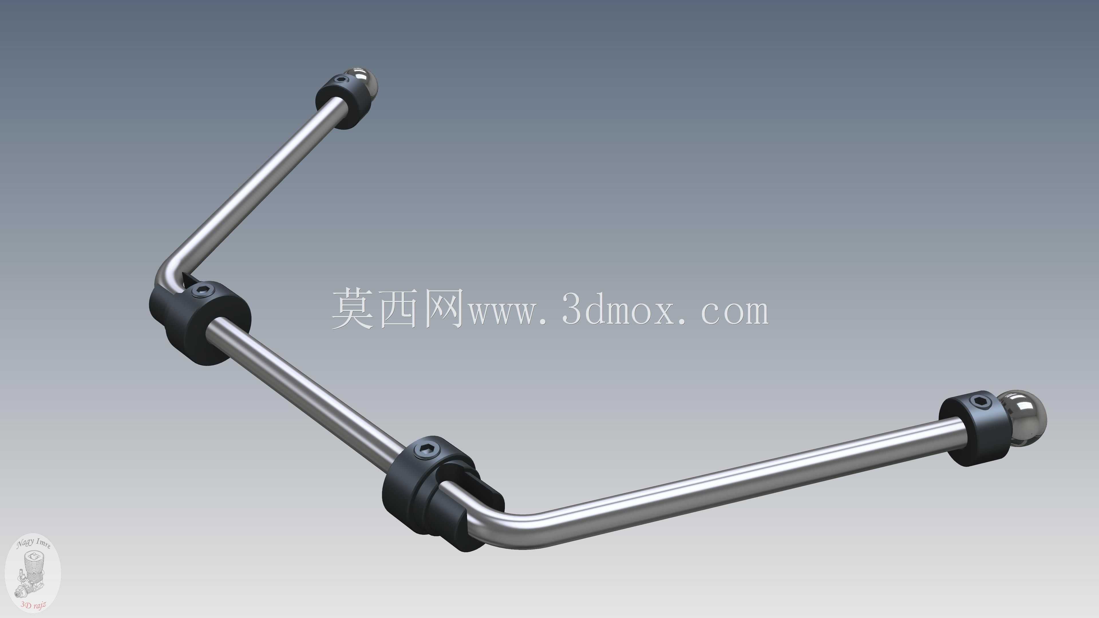 钢筋混凝土车辆1/10前稳定器