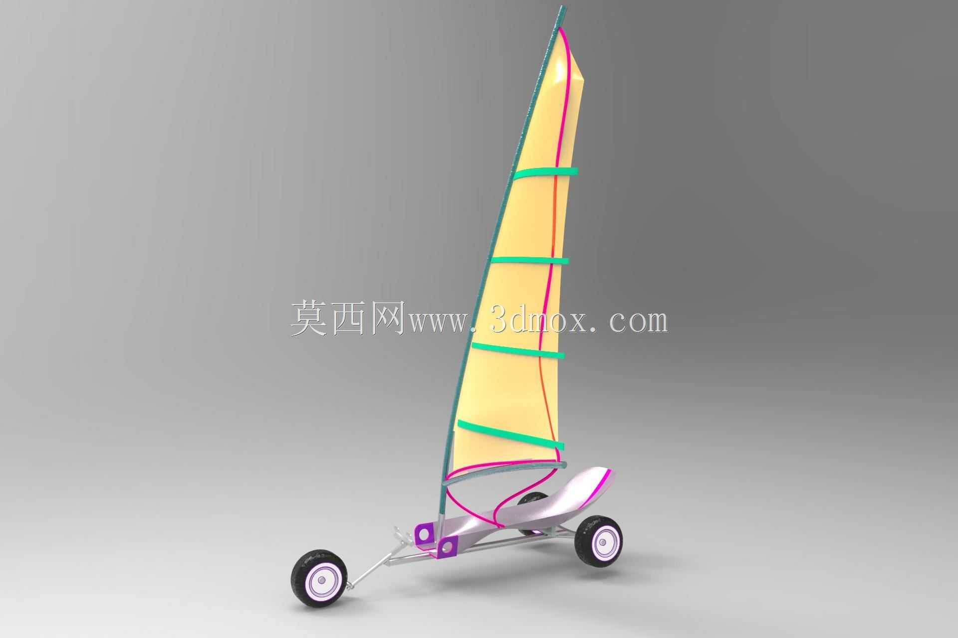 沙滩游艇