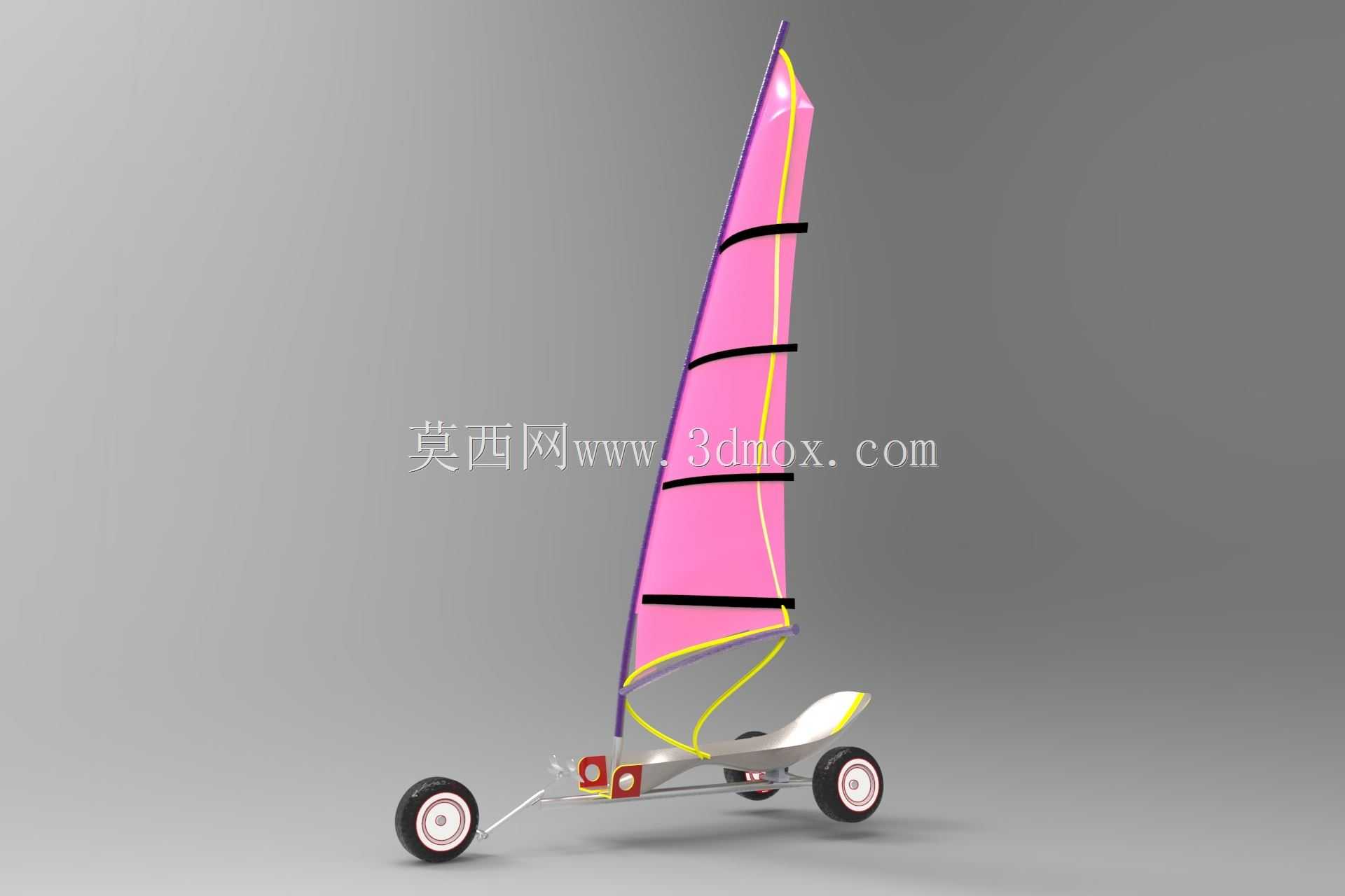沙滩游艇