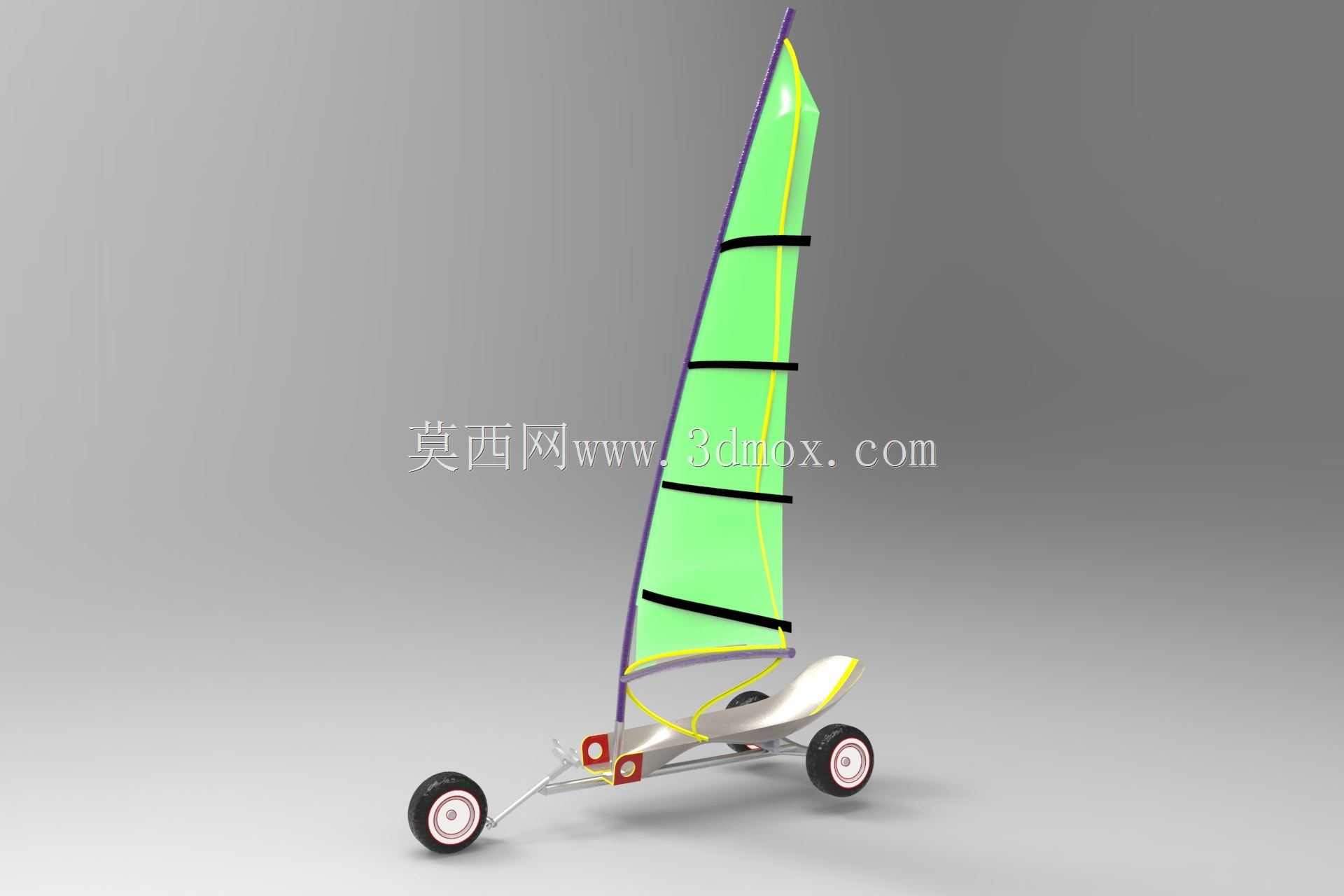 沙滩游艇