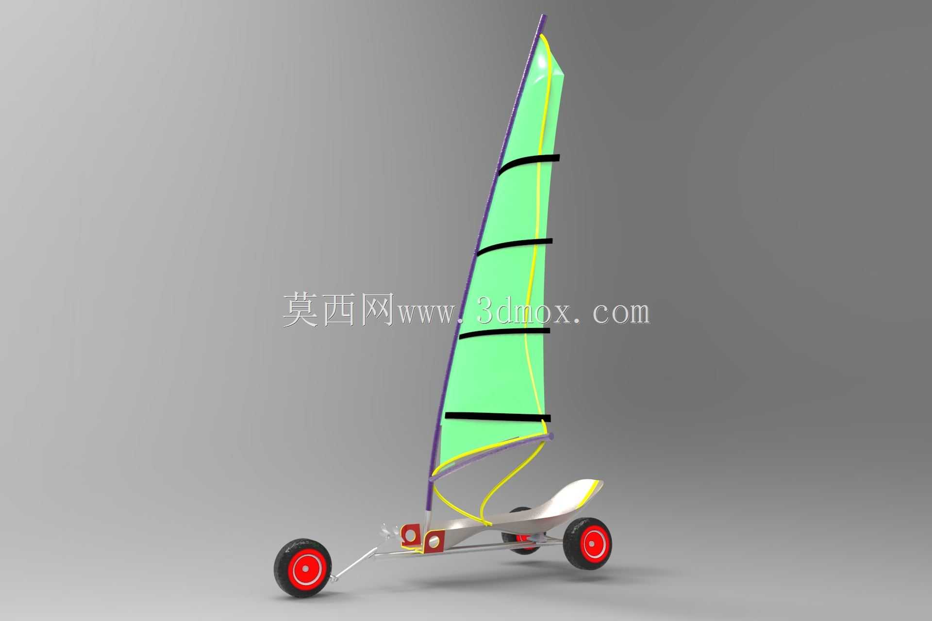 沙滩游艇