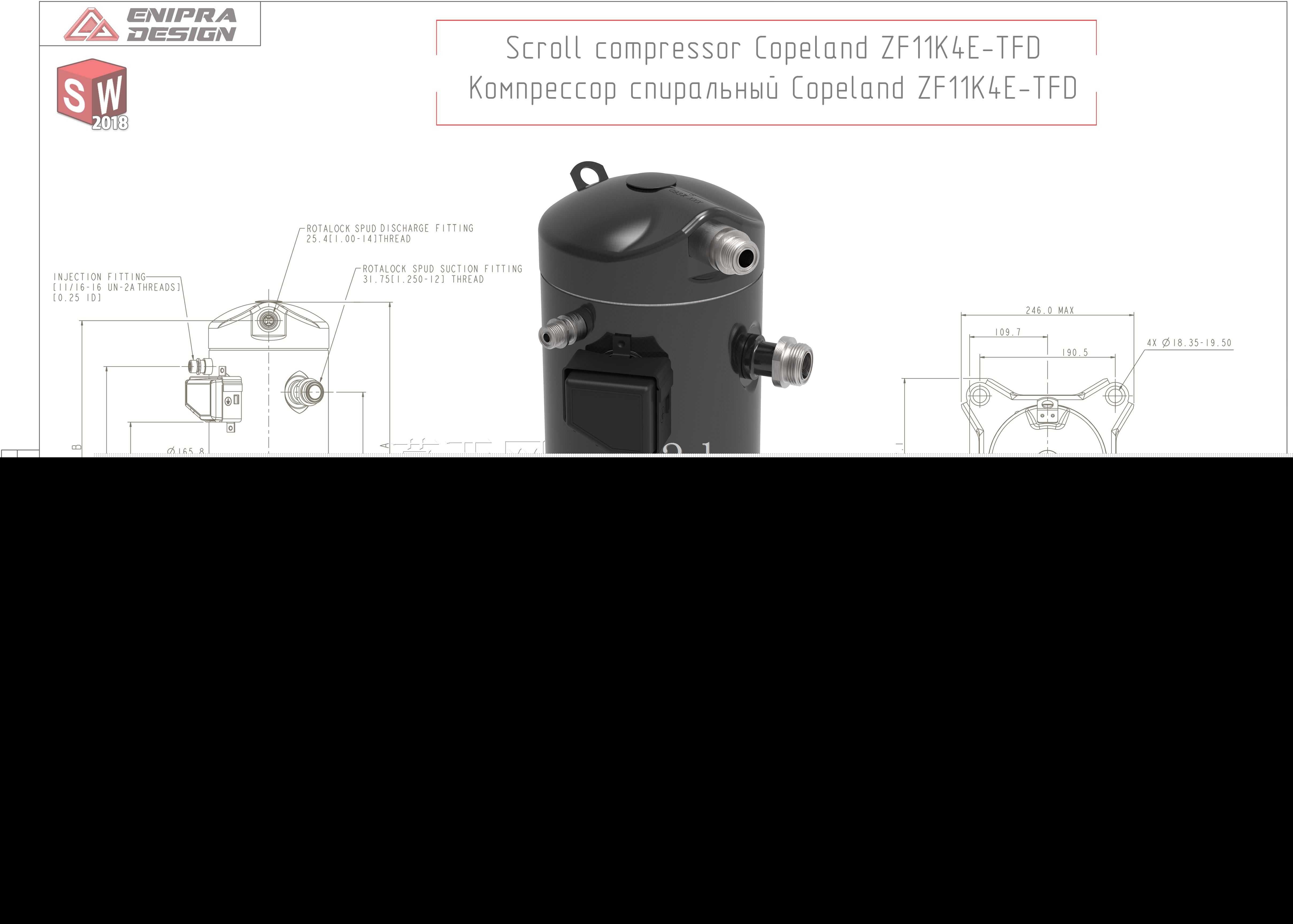 ZF 11涡旋压缩机科普兰