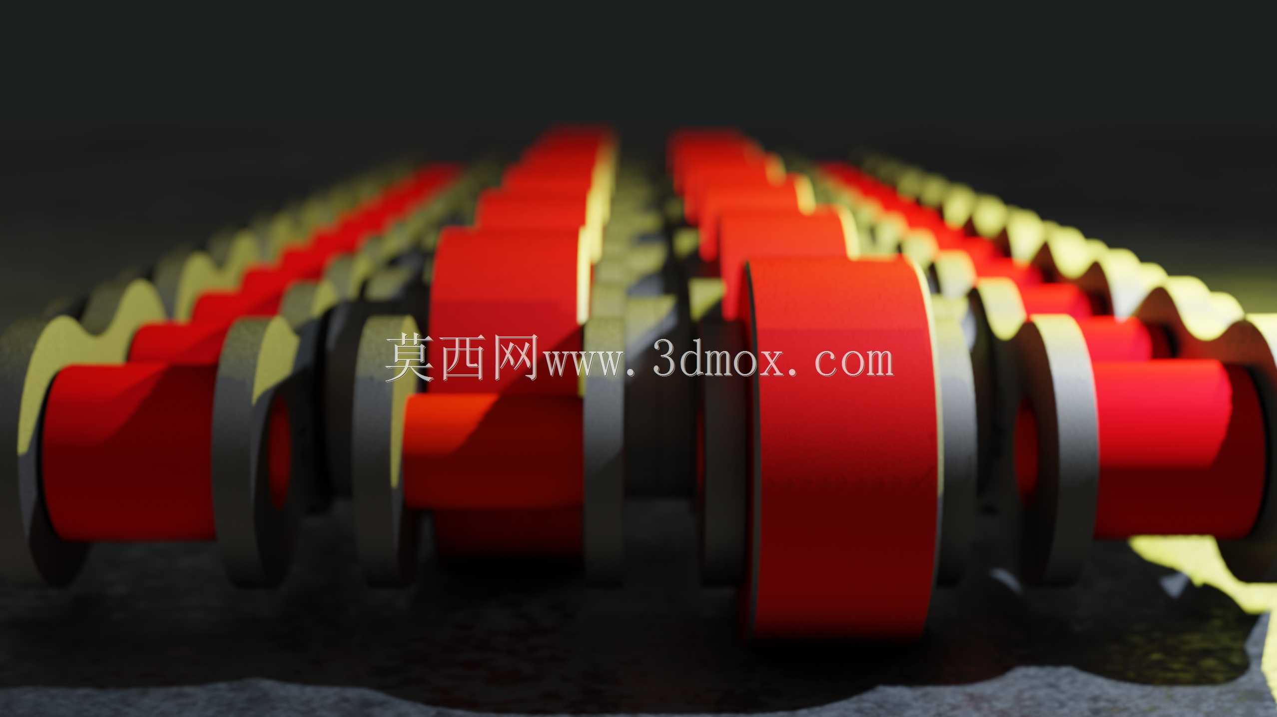 堆积链-飞辊-CORRENTE Fourpla COM ROLO CENTRAL DUPLO