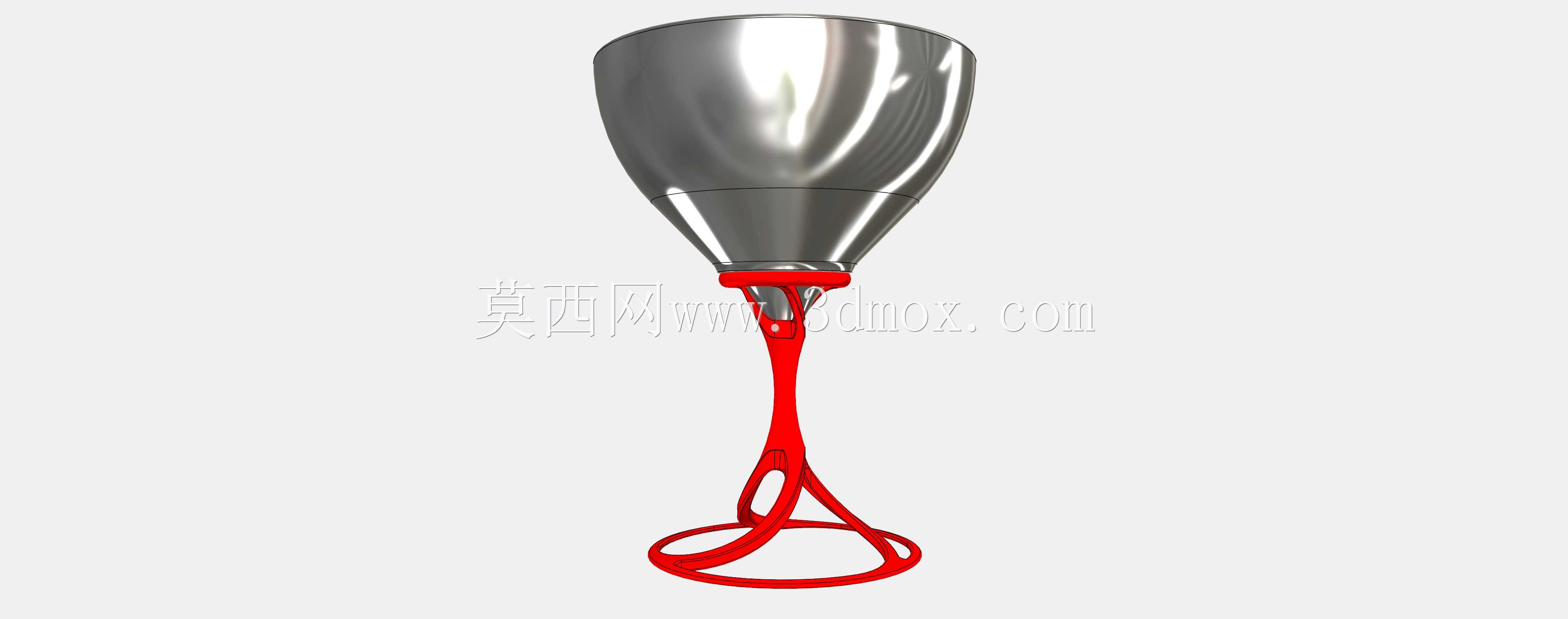 可拆卸的两部分酒杯