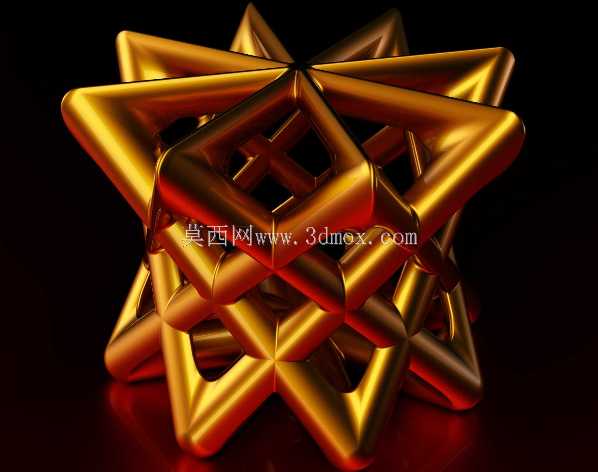 八面体导出形状01