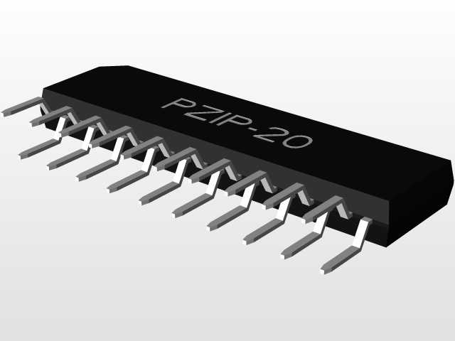 PZIP20-1.27Z2.54-26.67-2.8