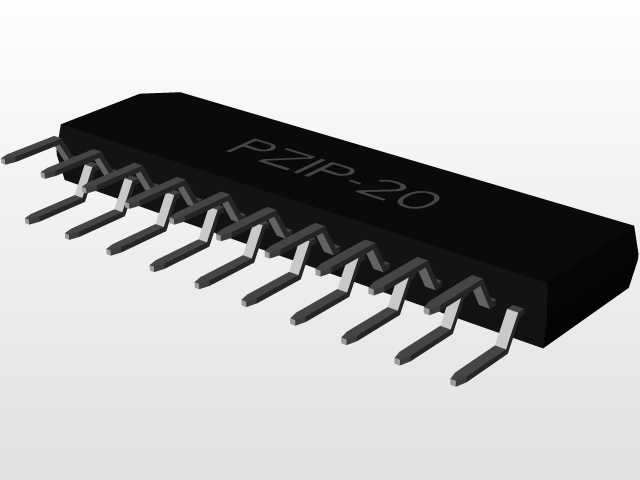 PZIP20-1.27Z2.54-26.67-2.8