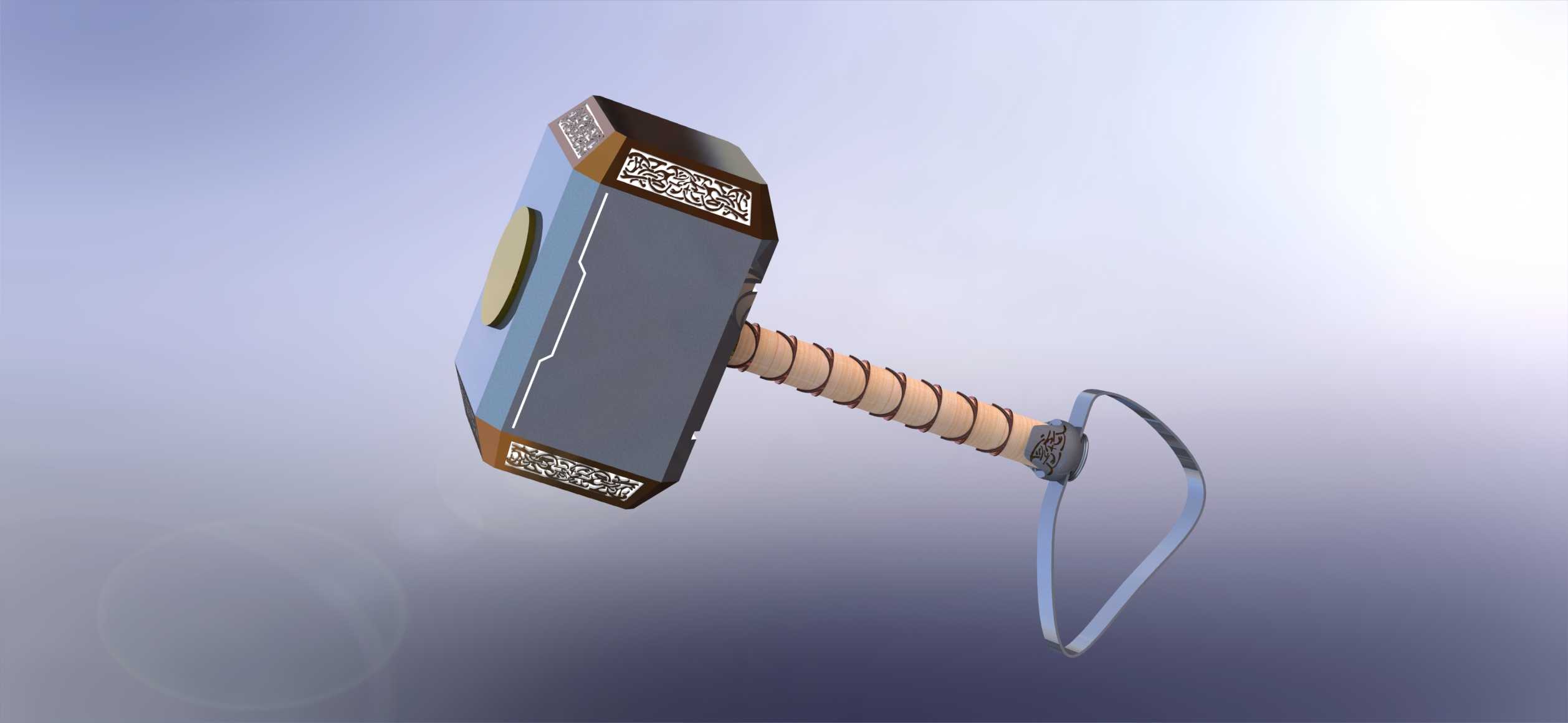Mjolnir Hammer-bua Thor