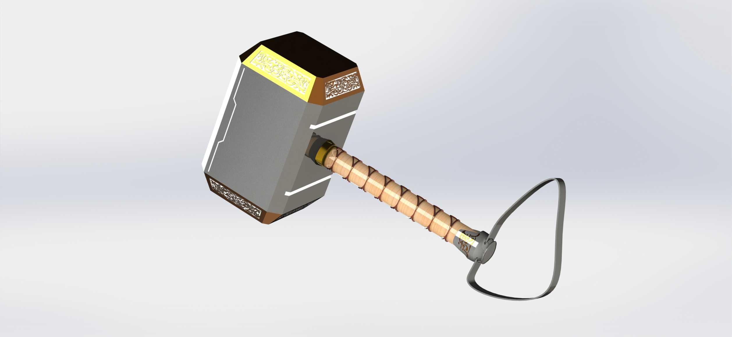 Mjolnir Hammer-bua Thor