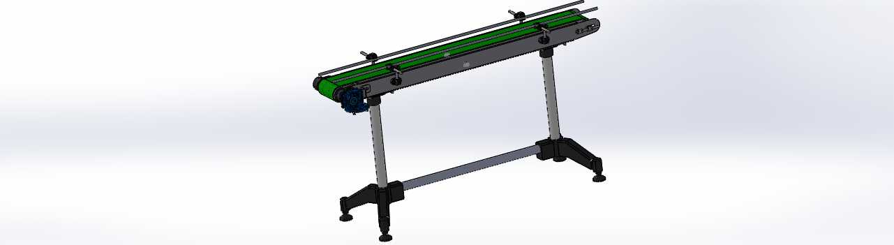 用于标记的带式输送机1500 x 200