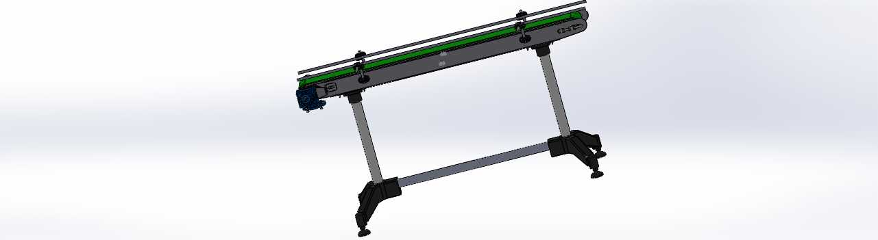 用于标记的带式输送机1500 x 200