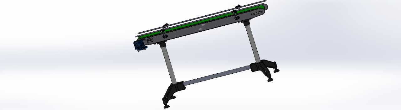 用于标记的带式输送机1500 x 200