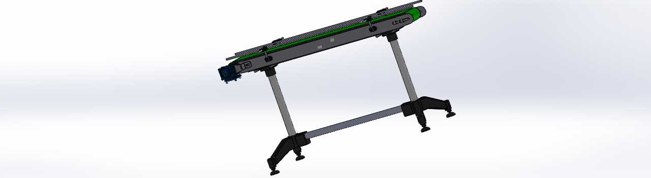 用于标记的带式输送机1500 x 200