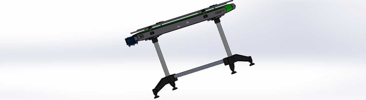 用于标记的带式输送机1500 x 200
