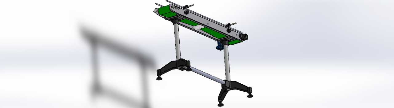 用于标记的带式输送机1500 x 200