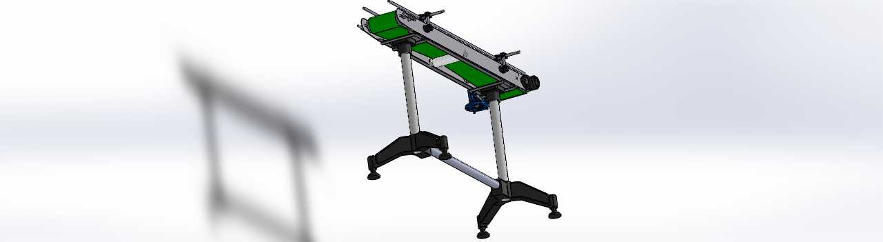 用于标记的带式输送机1500 x 200