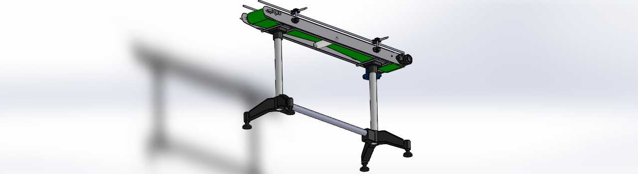 用于标记的带式输送机1500 x 200