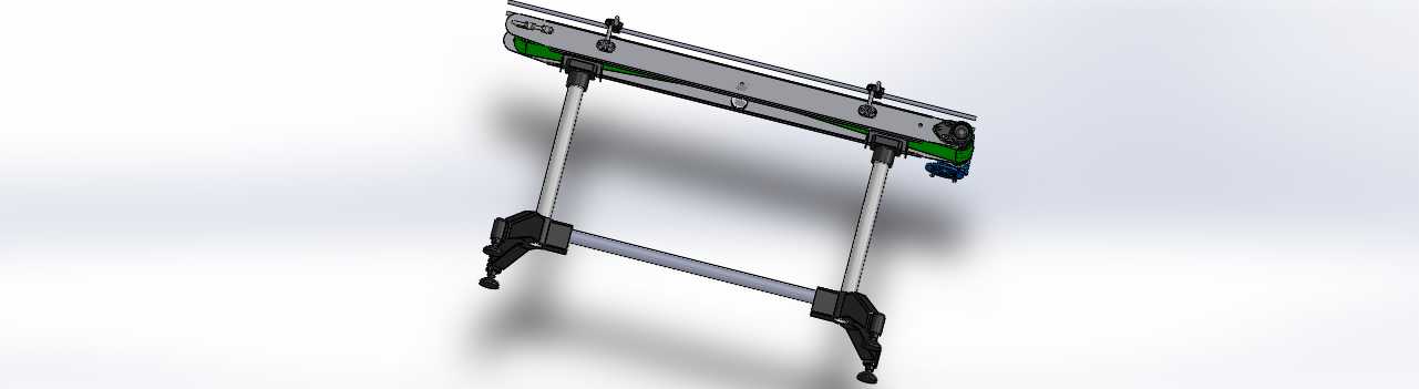 用于标记的带式输送机1500 x 200
