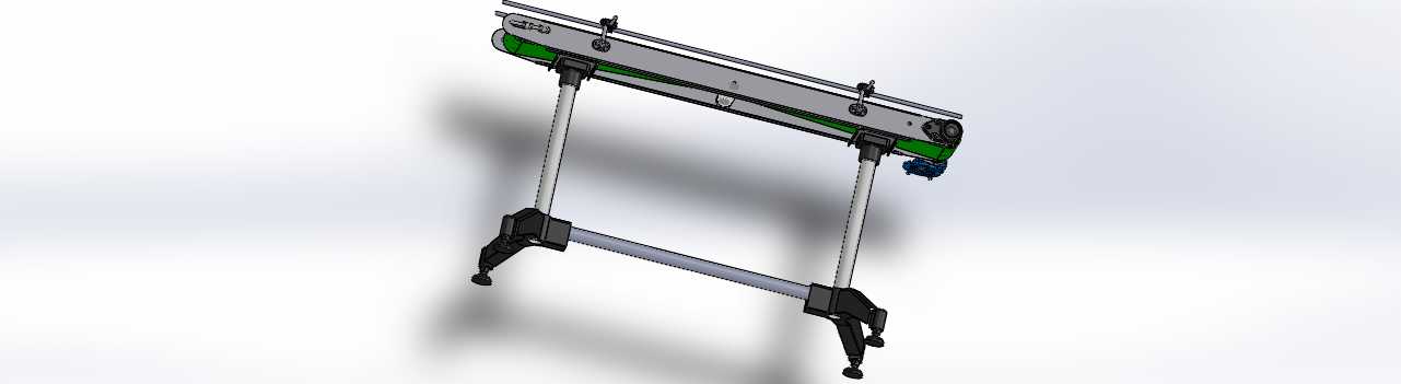 用于标记的带式输送机1500 x 200