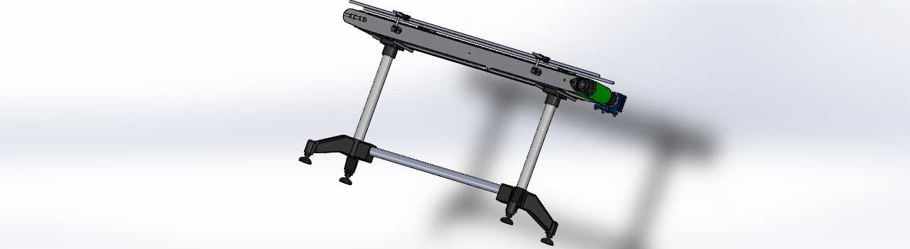 用于标记的带式输送机1500 x 200
