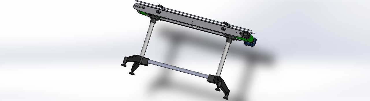 用于标记的带式输送机1500 x 200