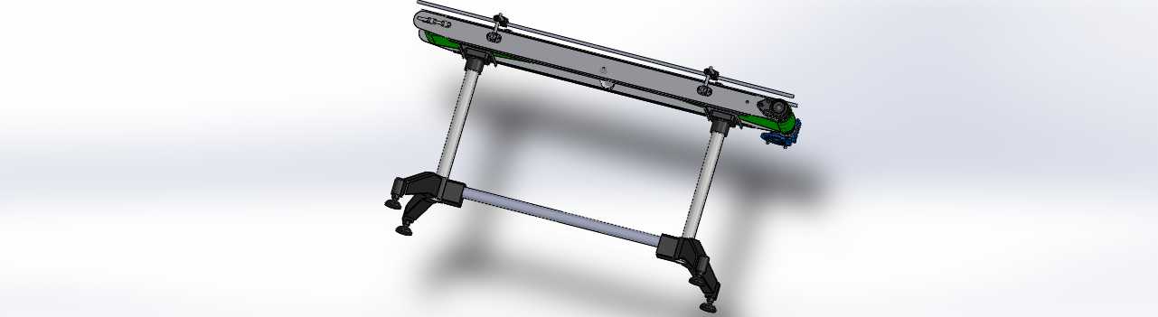 用于标记的带式输送机1500 x 200
