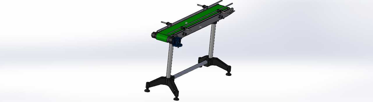 用于标记的带式输送机1500 x 200