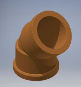 Joelho PVC 3/4 \��45