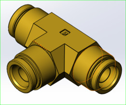 ��ͨ��ͷ1/2��PTC x 1