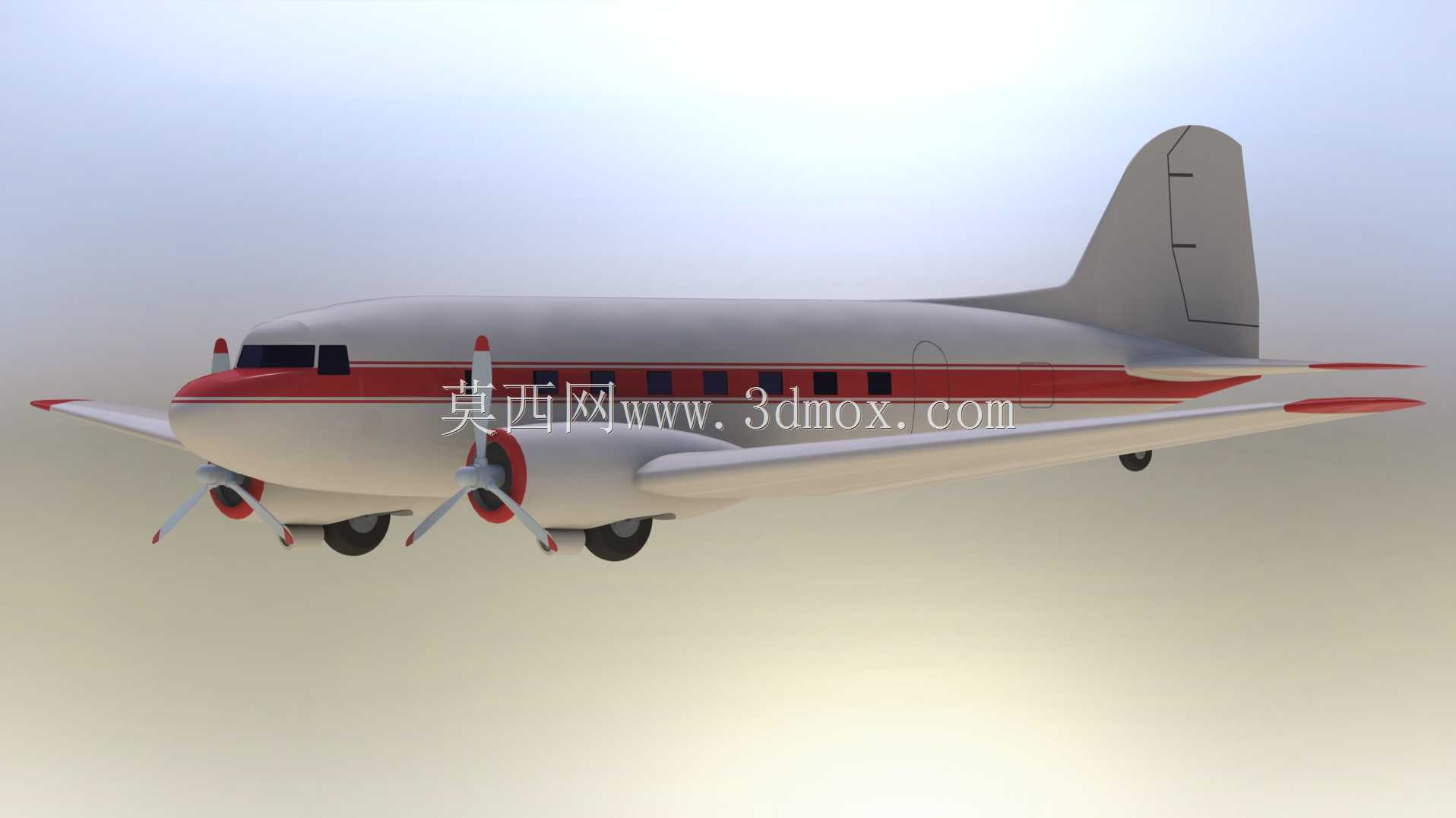 道格拉斯DC-3-Solidworks 2020