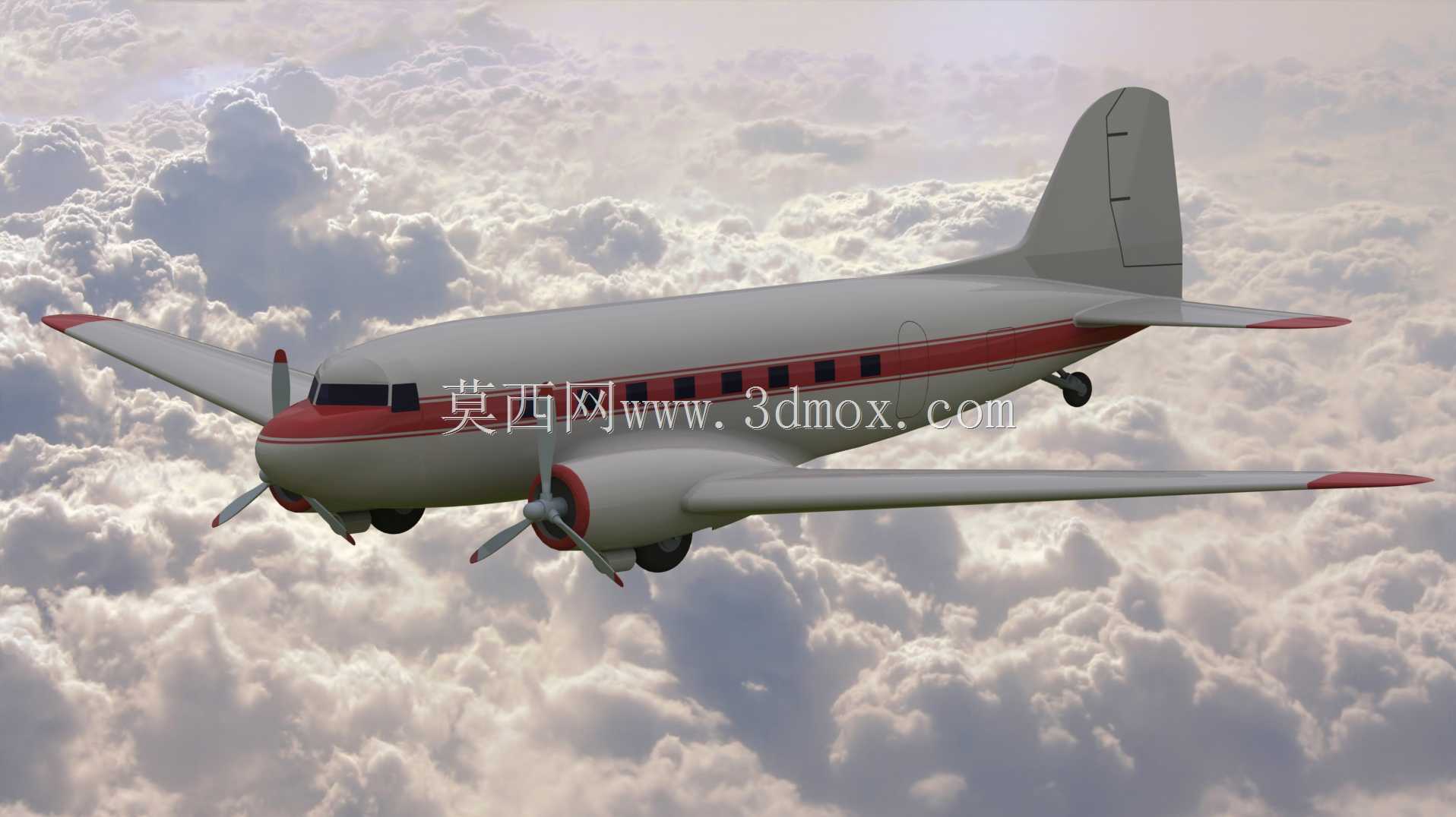 道格拉斯DC-3-Solidworks 2020