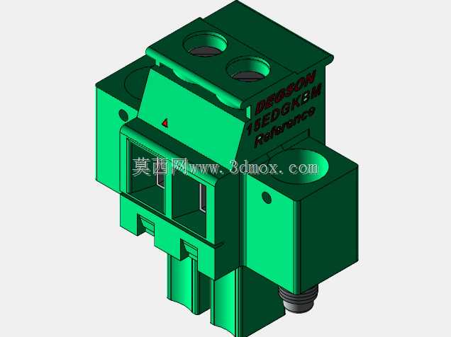 DEGSON 15EDG(M)3.81mm螺钉锁紧,可插拔接线板全套