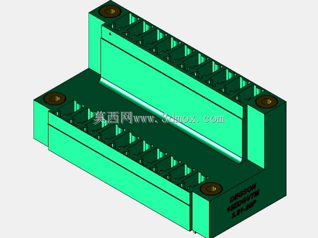DEGSON 15EDG(M)3.81mm螺钉锁紧,可插拔接线板全套