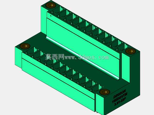 DEGSON 15EDG(M)3.81mm螺钉锁紧,可插拔接线板全套