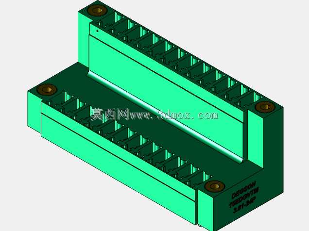 DEGSON 15EDG(M)3.81mm螺钉锁紧,可插拔接线板全套