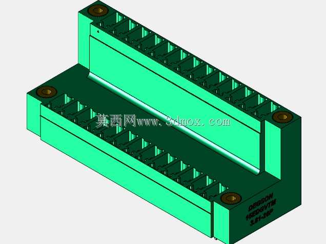 DEGSON 15EDG(M)3.81mm螺钉锁紧,可插拔接线板全套