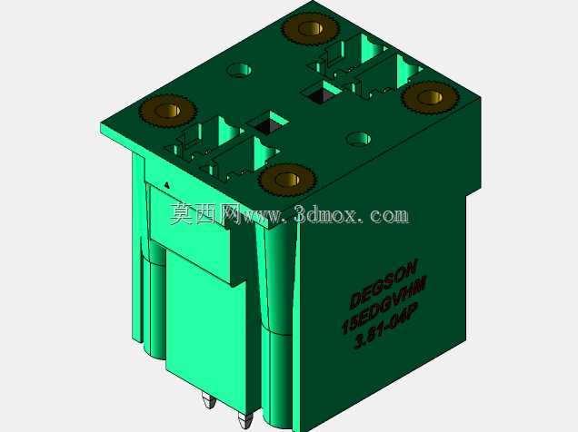 DEGSON 15EDG(M)3.81mm螺钉锁紧,可插拔接线板全套