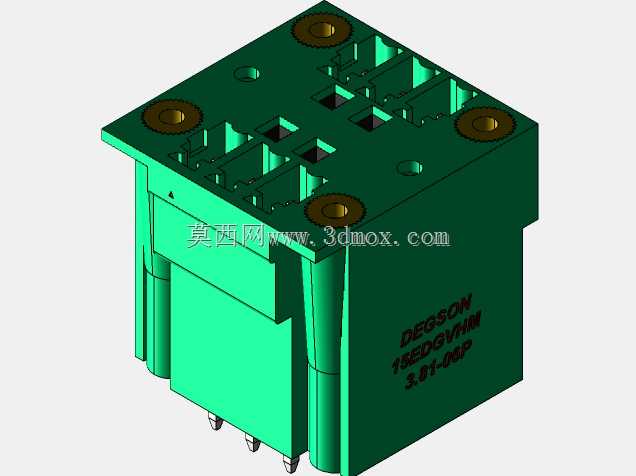 DEGSON 15EDG(M)3.81mm螺钉锁紧,可插拔接线板全套