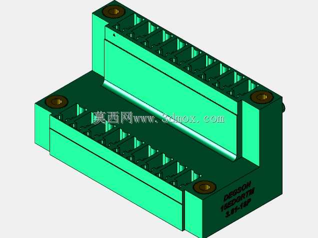 DEGSON 15EDG(M)3.81mm螺钉锁紧,可插拔接线板全套