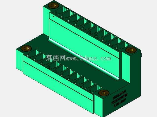 DEGSON 15EDG(M)3.81mm螺钉锁紧,可插拔接线板全套