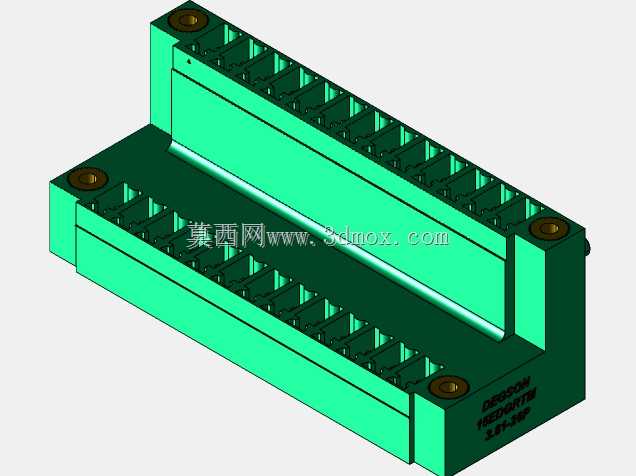 DEGSON 15EDG(M)3.81mm螺钉锁紧,可插拔接线板全套