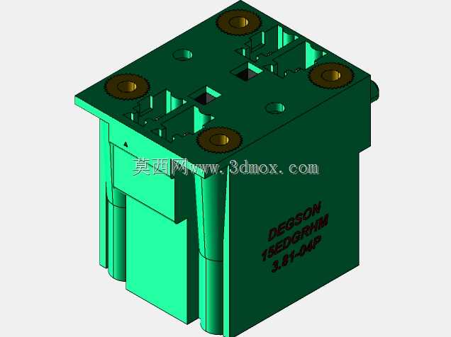 DEGSON 15EDG(M)3.81mm螺钉锁紧,可插拔接线板全套