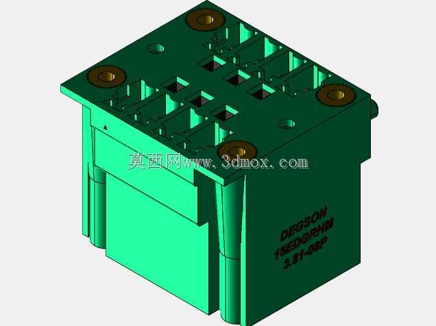 DEGSON 15EDG(M)3.81mm螺钉锁紧,可插拔接线板全套