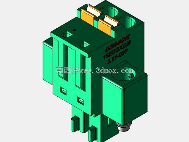 DEGSON 15EDG(M)3.81mm螺钉锁紧,可插拔接线板全套