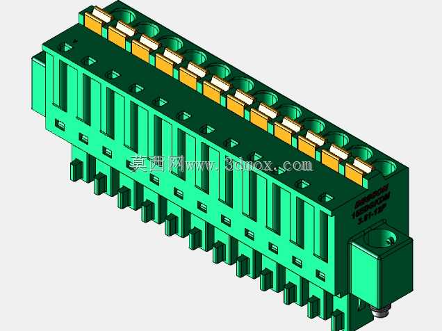 DEGSON 15EDG(M)3.81mm螺钉锁紧,可插拔接线板全套