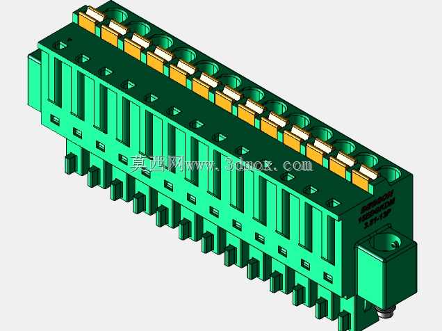 DEGSON 15EDG(M)3.81mm螺钉锁紧,可插拔接线板全套